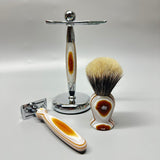 COLORFUL FINEST BADGER SHAVING SET