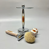 COLORFUL FINEST BADGER SHAVING SET