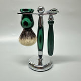 COLORFUL FINEST BADGER SHAVING SET