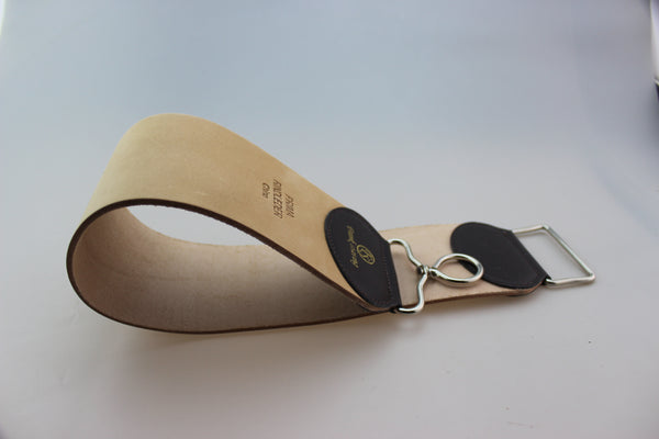 Leather & Canvas Hanging Strop with Flexible Cushioned handle