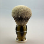 Silvertip badger hair(bleached tip) knot size 24mm