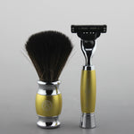 Gift Set with Synthetic Brush and Mach 3 Razor