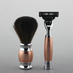 Gift Set with Synthetic Brush and Mach 3 Razor